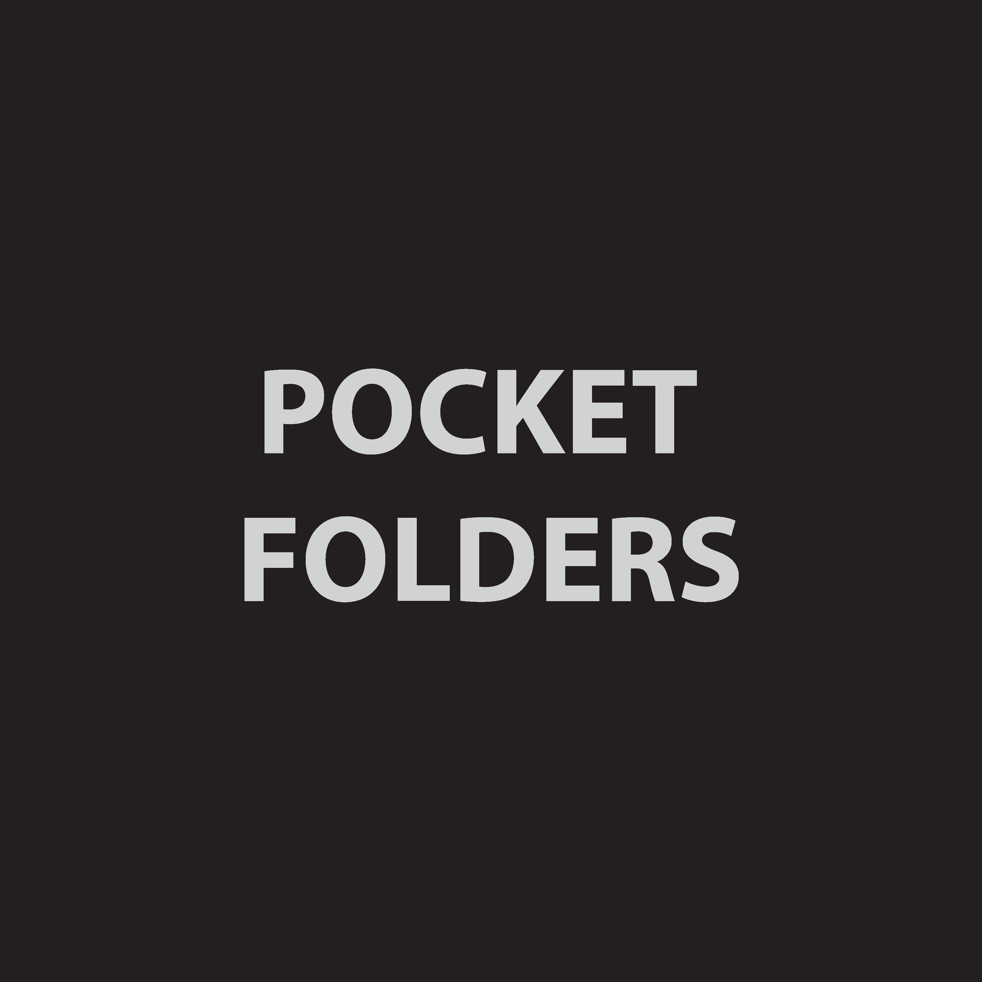 Branded Pocket Folder