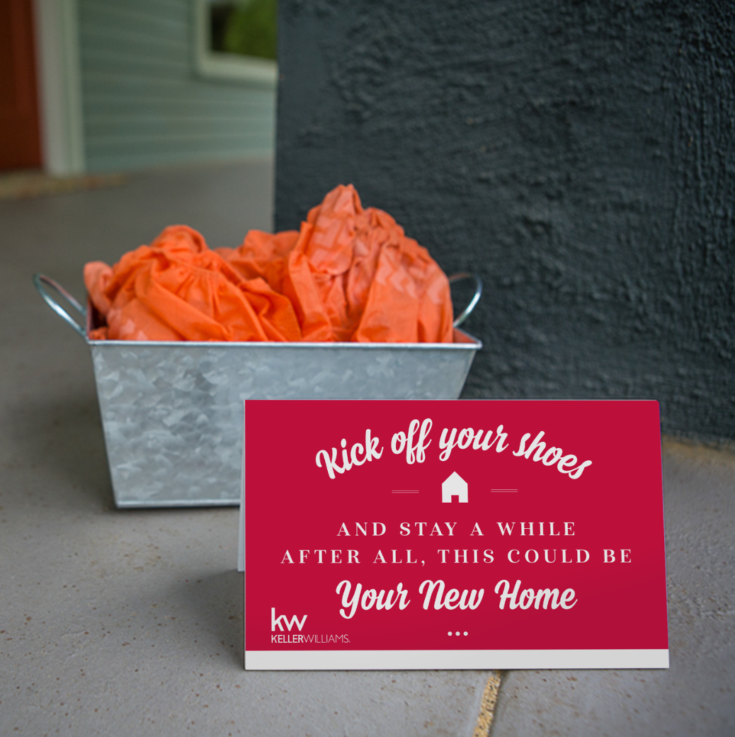 Keller Williams Shoe Sign - Tent