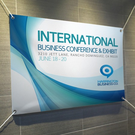 thumbnail image 2 of Custom 2x8 Foot Vinyl Banner – 13oz Full Color Outdoor Sign – FREE Design Service 2 of 5