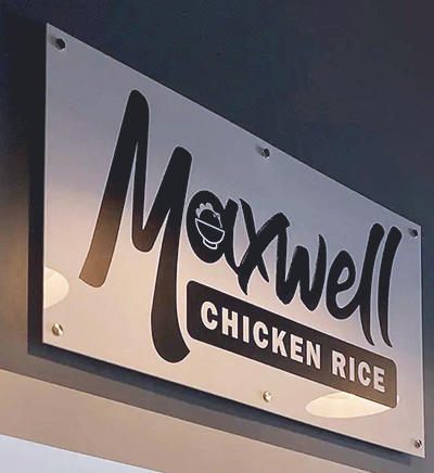 White Acrylic Signs